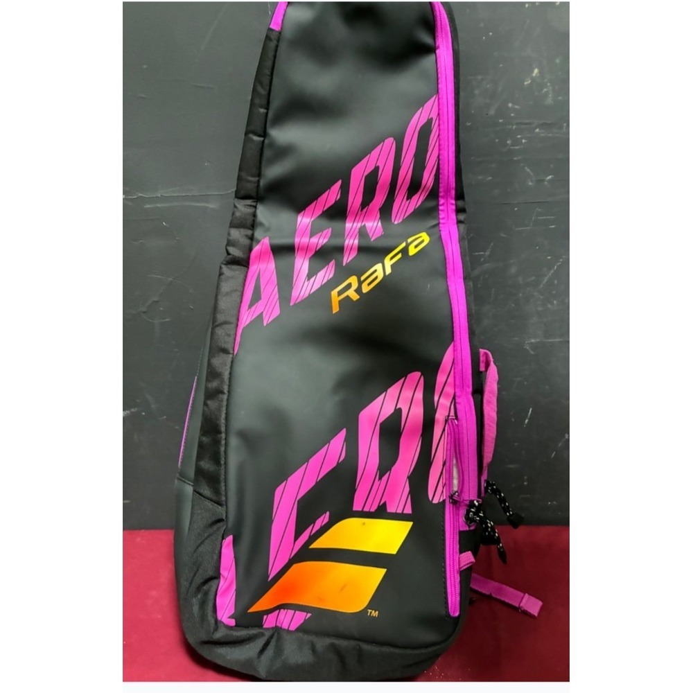 Babolat Pure Aero Rafa Multi Racquet (3) Tennis Backpack Water Resistant Nadal - Picture 2 of 6